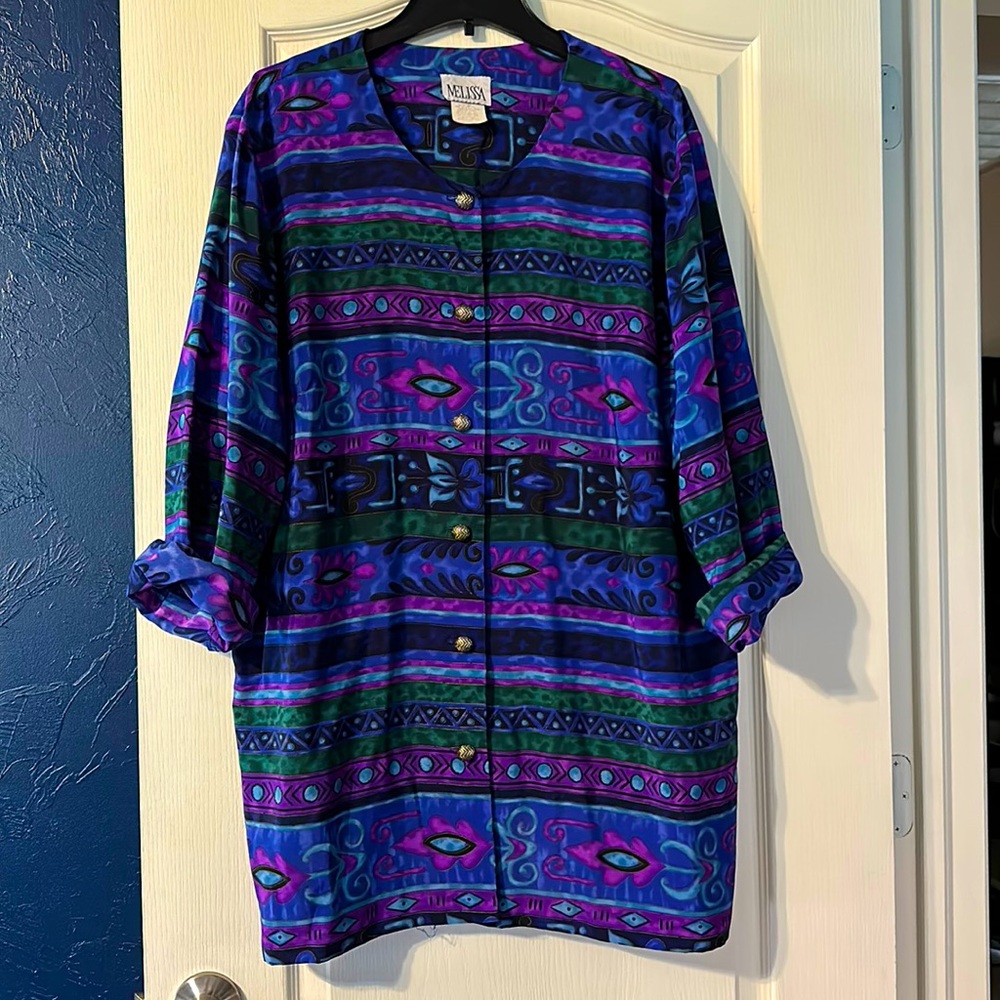 Colorful vintage jacket